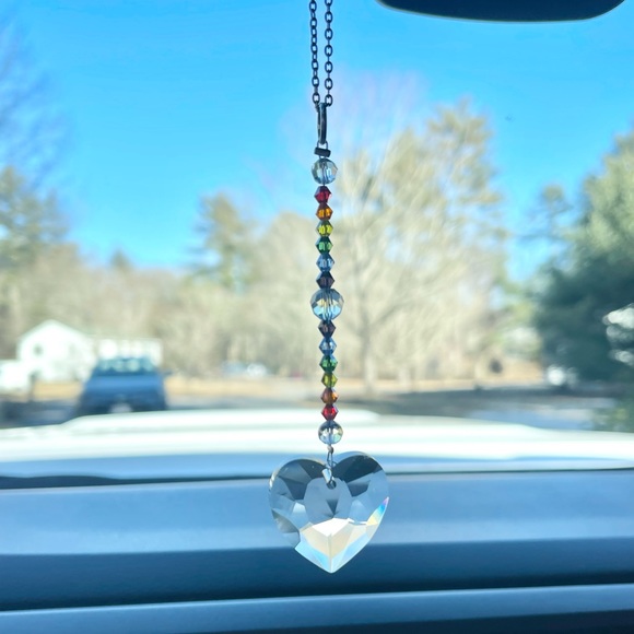 Crystal Heart Sun-catcher - Picture 4 of 12